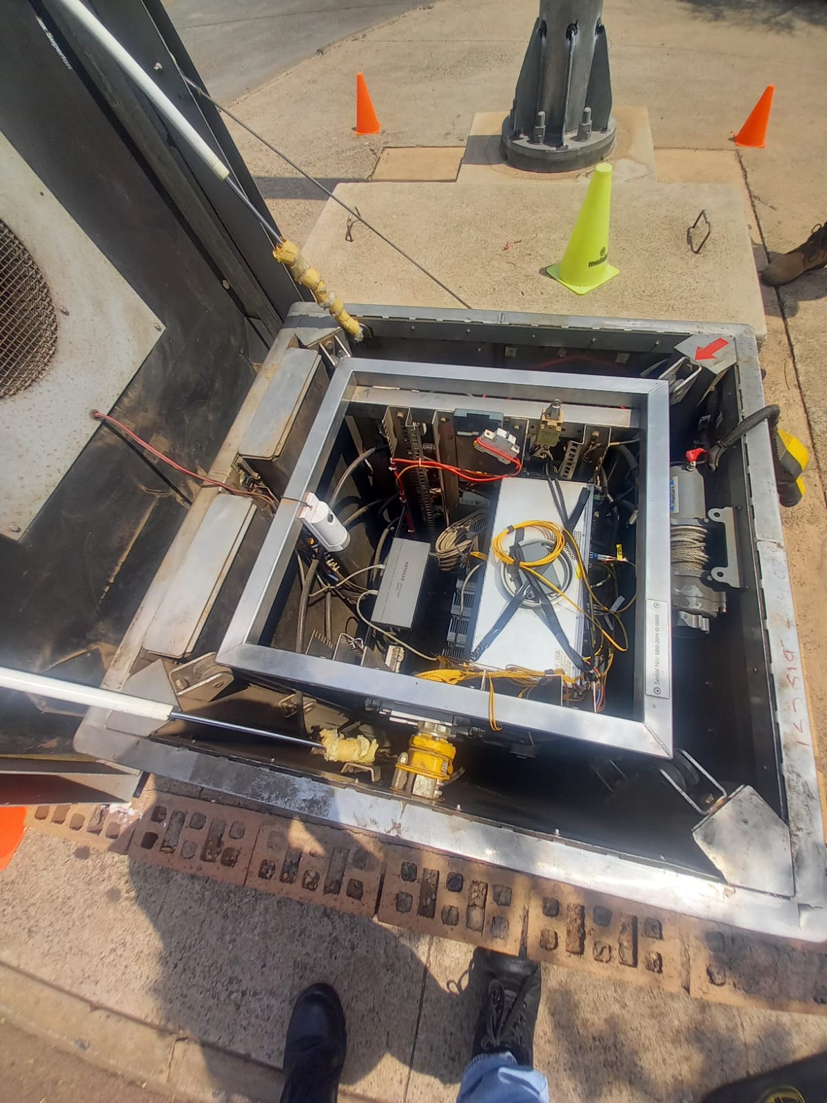 Underground Infrastructure - Cable Winch System